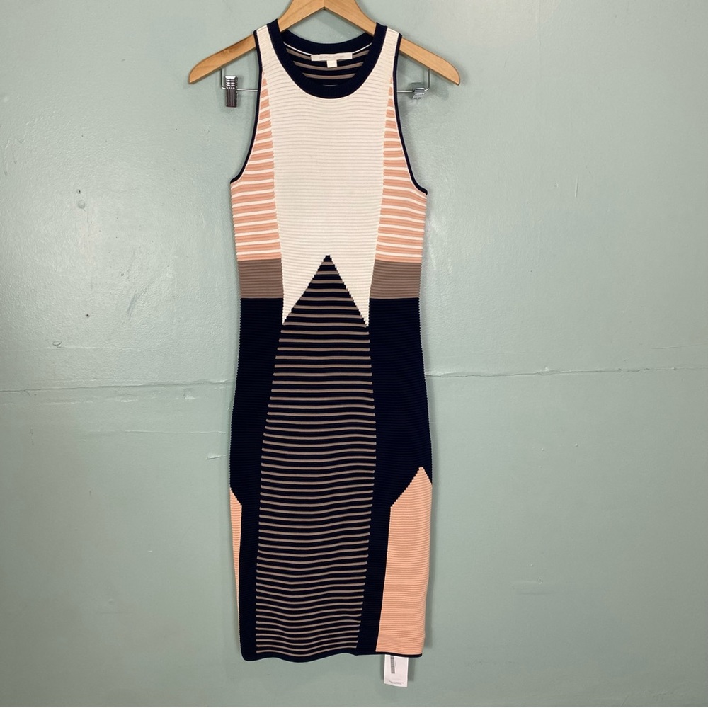 Jonathan Simkhai Bodycon Colorblock Dress‎ XS